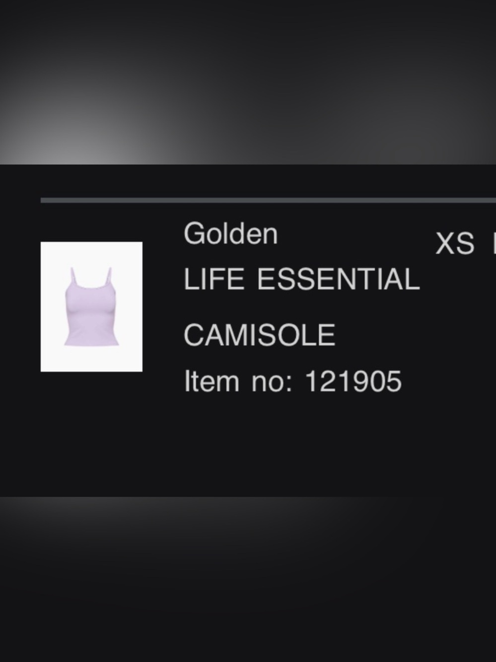 Aritzia Golden Life Essential Tank - Lavendin - Picture 2 of 4